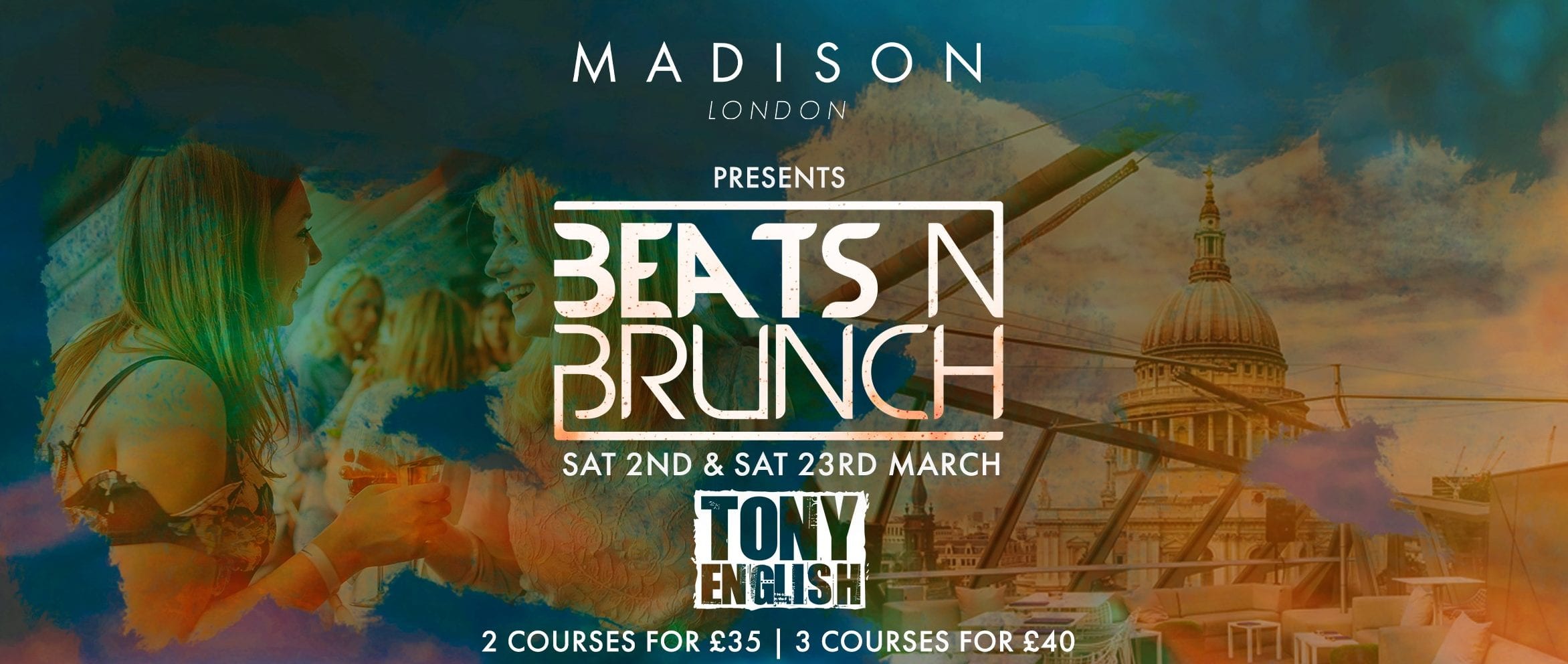 tony english at madiosn london